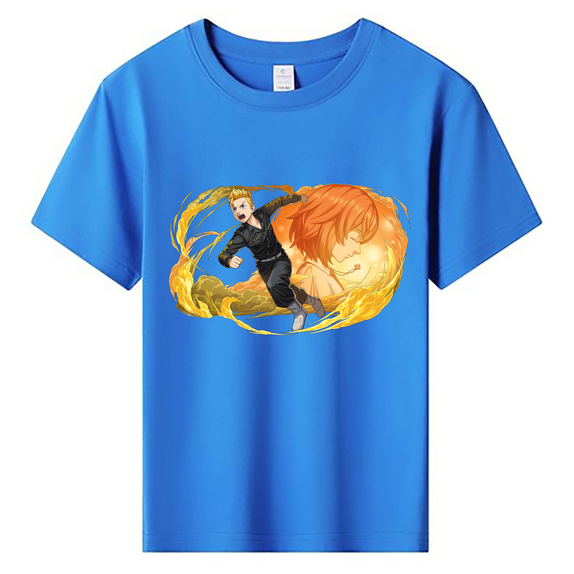 （画像用） 東京リベンジャーズ Tokyo Revengers 綿100％キッズTシャツ（フロントプリント）